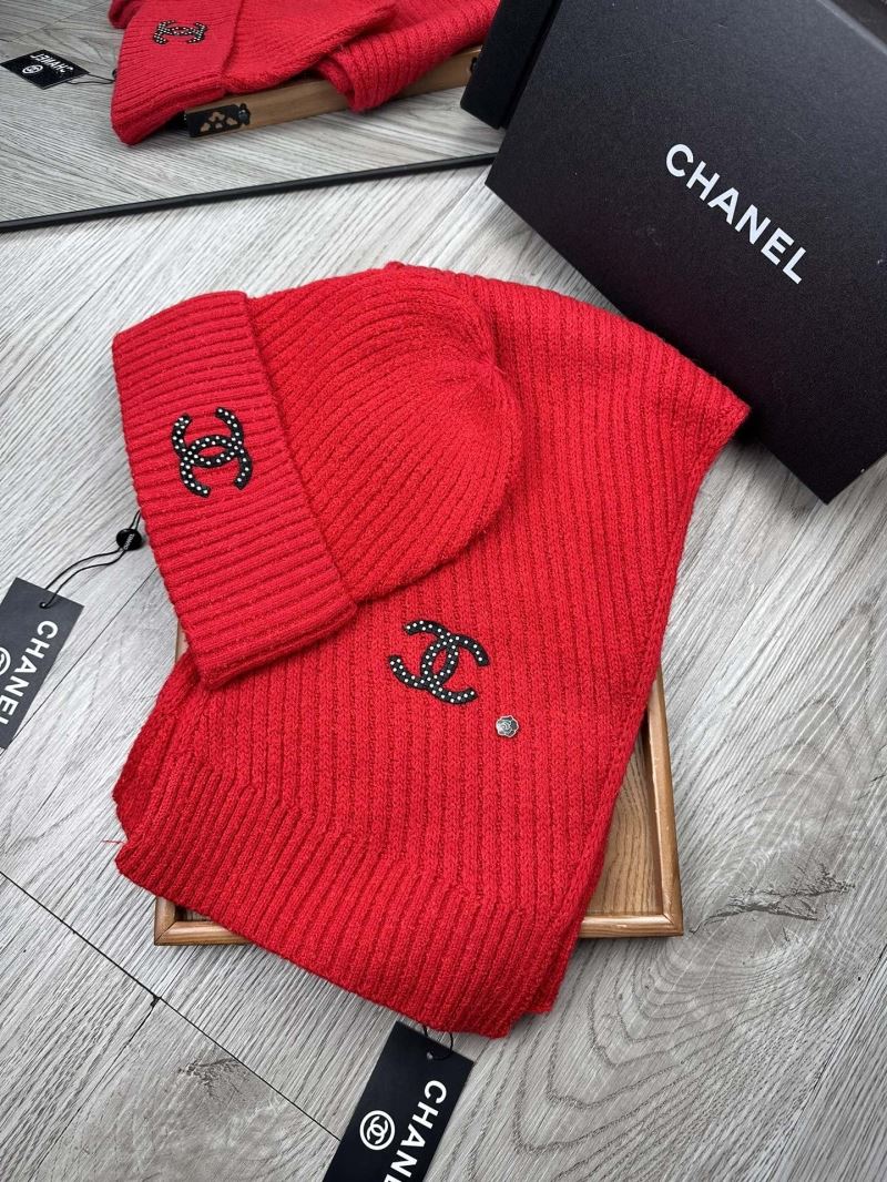 Chanel Caps Scarfs